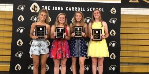 Four Juniors Honored with White Blazer Award